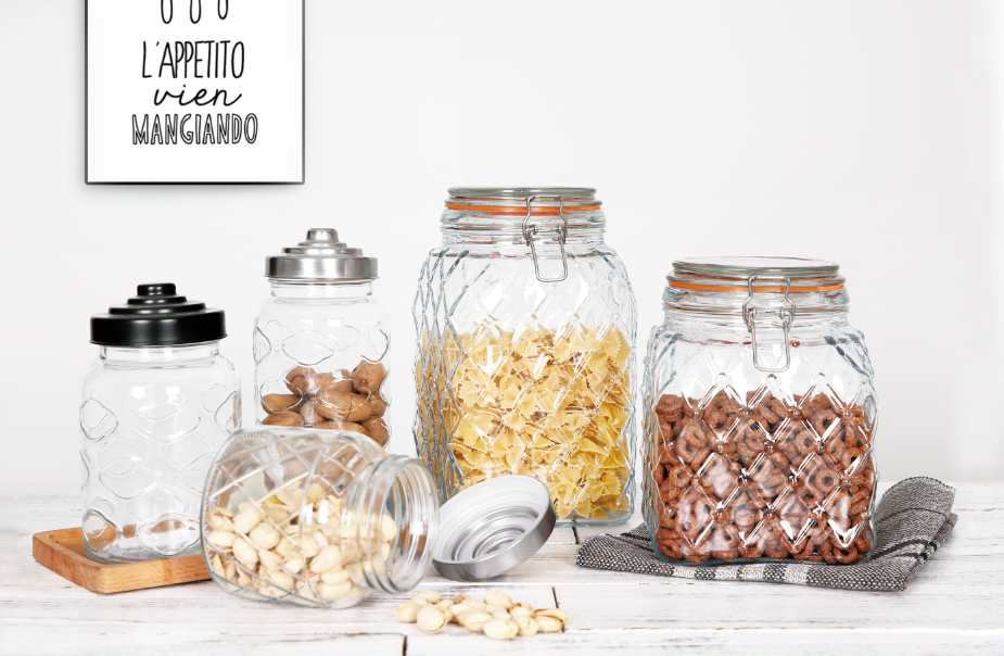  Classic storage glassware series