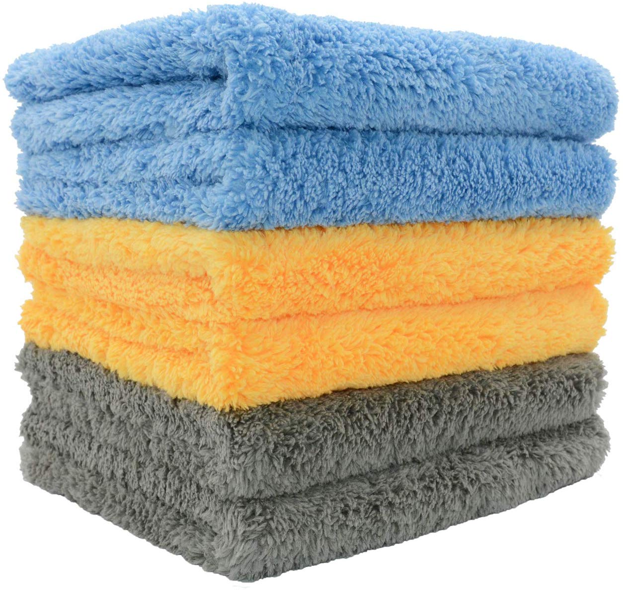 multicolor cleaning microfiber towel for carwash fabric